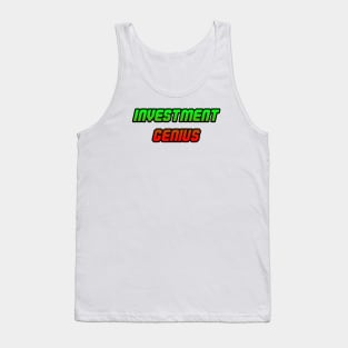 Investment Genius Tank Top